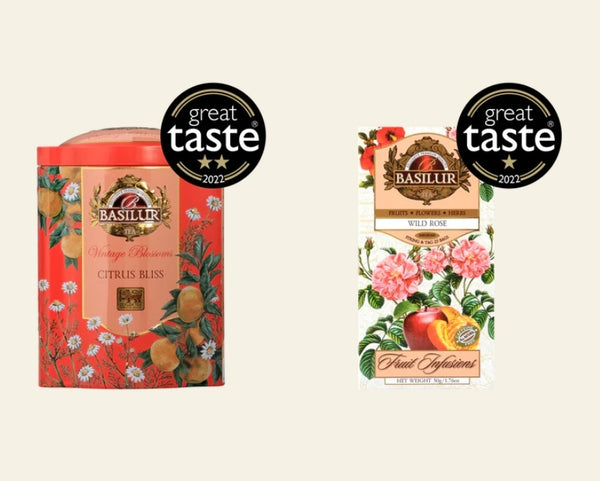 A trifecta for Basilur Tea at the Great Taste Awards!