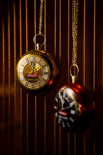 Load image into Gallery viewer, Dream Time "Gold" - Crimson Clock Tin - Black Tea with Orange Peel &amp; Apricot