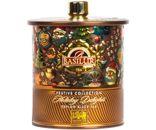Load image into Gallery viewer, Festive Collection - "Holiday Delights" - Black Tea with Cinnamon, Ginger, Cardamom "Vanilla" ($20.30 at checkout)