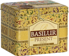 Load image into Gallery viewer, Gold Present - Black Tea with Jasmine &amp; Coconut Flakes ($18.20 at checkout)