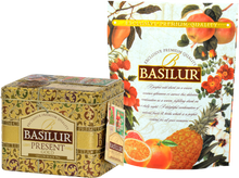 Load image into Gallery viewer, Gold Present - Black Tea with Jasmine &amp; Coconut Flakes ($18.20 at checkout)