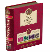 Load image into Gallery viewer, Gin&amp;Tonic (non-alcoholic) Teabooks - Assorted Teabags in Metal Tin