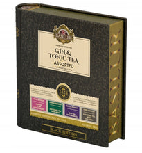 Load image into Gallery viewer, Gin&amp;Tonic (non-alcoholic) Teabooks - Assorted Teabags in Metal Tin