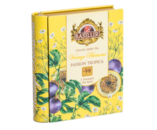 Load image into Gallery viewer, Mini Metal Teabook - Passion Tropica