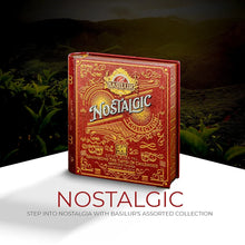 Load image into Gallery viewer, Large Tea Book - "Nostalgic" - with 32 Assorted Teabags