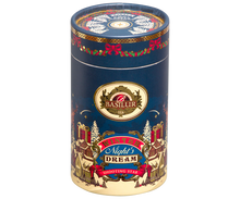 Load image into Gallery viewer, Carton Canister - Winter Night's Dream - "Shooting Star" - Black Tea "Apple &amp; Orange" ($13.30 at checkout)