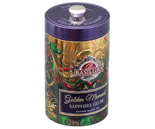 Load image into Gallery viewer, Golden Moments - Sapphire Glow - Black Tea with Cinnamon &amp; Nutmeg "Gingerbread" ($21.70 at checkout)