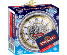 Load image into Gallery viewer, Dream Time "Silver" - Crimson Clock Tin - Green Tea with Cranberry, Pineapple, Apple, Cornflower, "Cherry Ice Cream"
