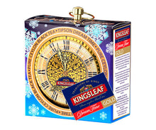 Load image into Gallery viewer, Dream Time "Gold" - Crimson Clock Tin - Black Tea with Orange Peel &amp; Apricot
