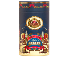 Load image into Gallery viewer, Carton Canister - Winter Night's Dream - "Shooting Star" - Black Tea "Apple &amp; Orange" ($13.30 at checkout)