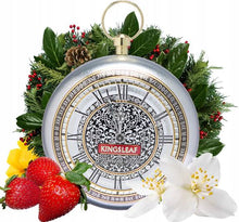 Load image into Gallery viewer, Dream Time "Silver" - Crimson Clock Tin - Green Tea with Cranberry, Pineapple, Apple, Cornflower, "Cherry Ice Cream"