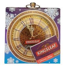 Load image into Gallery viewer, Dream Time "Gold" - Crimson Clock Tin - Black Tea with Orange Peel &amp; Apricot