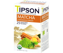 Load image into Gallery viewer, Organic Matcha With Cinnamon &amp; Ginger